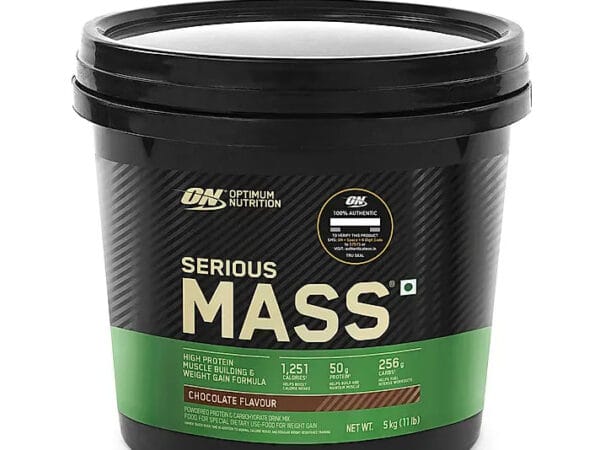 Optimum Nutrition Serious Mass Weight Gainer (Chocolate Flevour) 5 kg